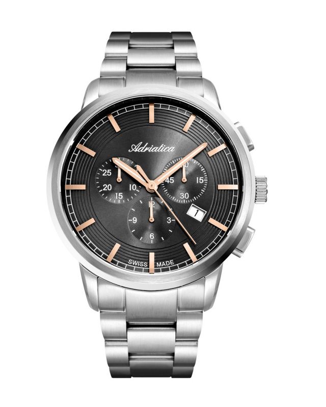 Reloj Adriatica Aviation Plateado